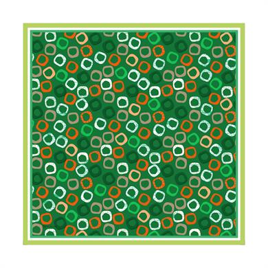 Loly Twill Scarf Green