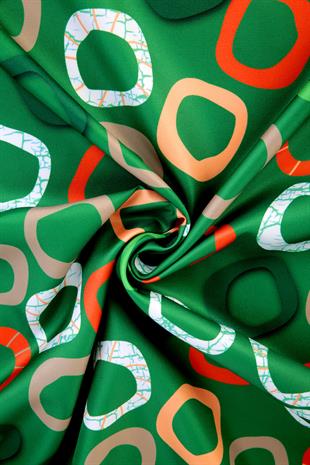 Loly Twill Scarf Green