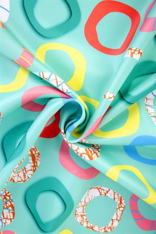 Loly Twill Scarf Green