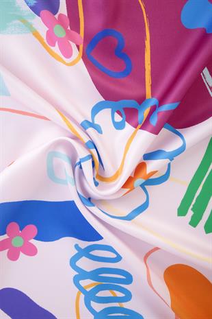 Lost Twill Scarf Powder