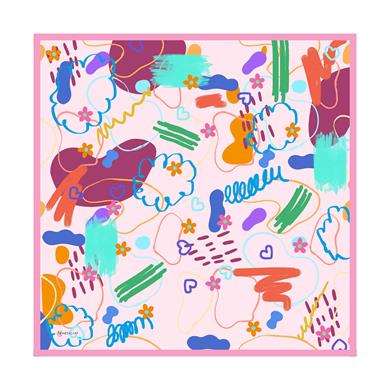 Lost Twill Scarf Powder