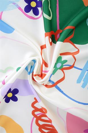 Lost Twill Scarf Green