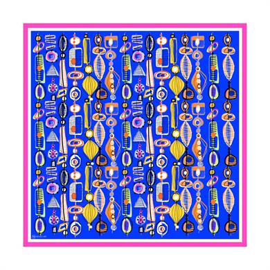 Mathilda Twill Scarf Sax