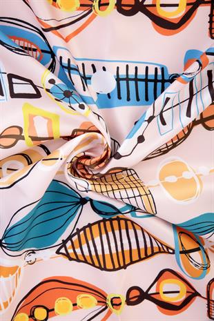 Mathilda Twill Scarf Orange