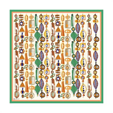 Mathilda Twill Scarf Mink