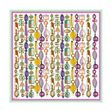 Mathilda Twill Scarf Green