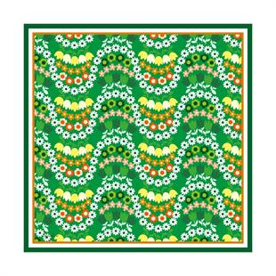 Meylin Pilise Soft Eşarp Yeşil