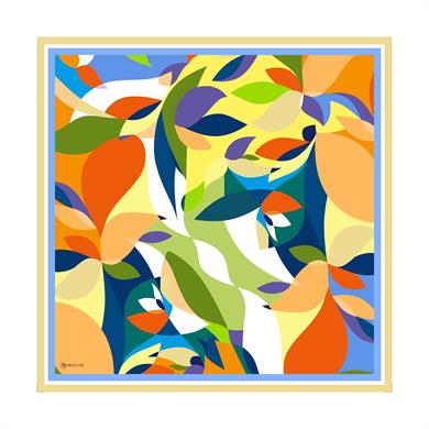 Mikasa Twill Scarf Orange