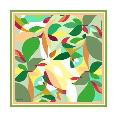 Mikasa Twill Scarf Green