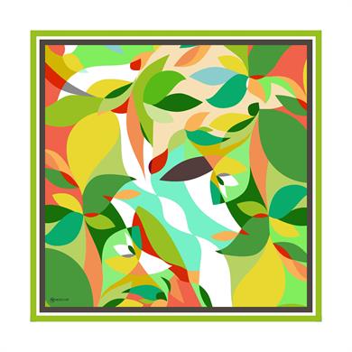 Mikasa Twill Scarf Green