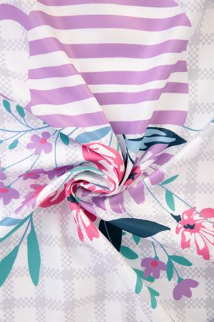 Mirala Twill Scarf Lilac