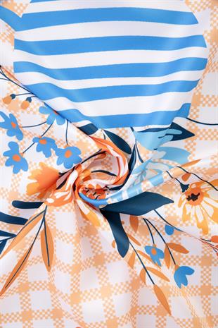 Mirala Twill Scarf Orange