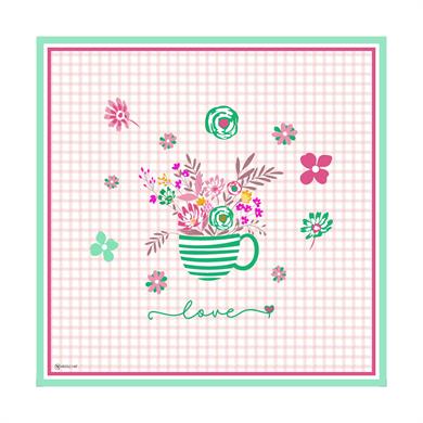 Mirala Twill Scarf Green