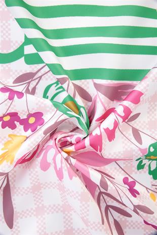 Mirala Twill Scarf Green