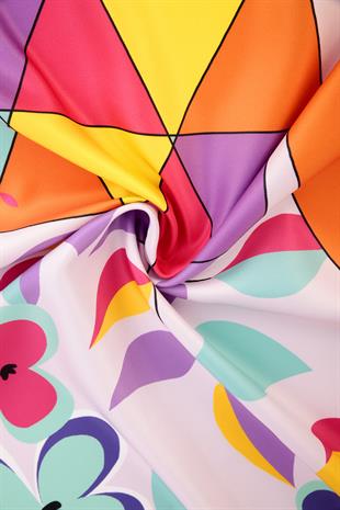 Monica Twill Scarf Lilac