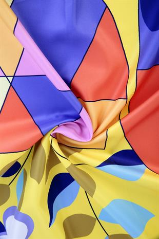 Monica Twill Scarf Yellow