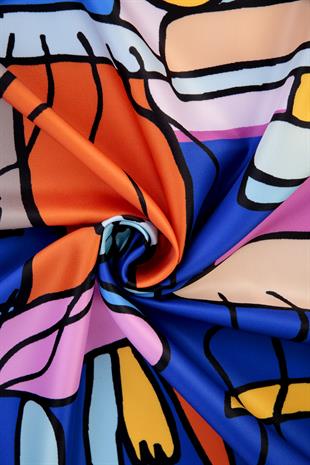 Nemesis Twill Scarf Sax