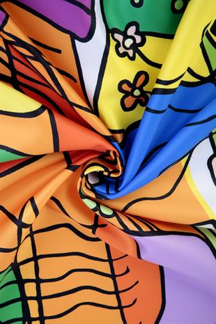 Nemesis Twill Scarf Orange