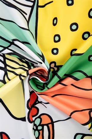 Nemesis Twill Scarf Green