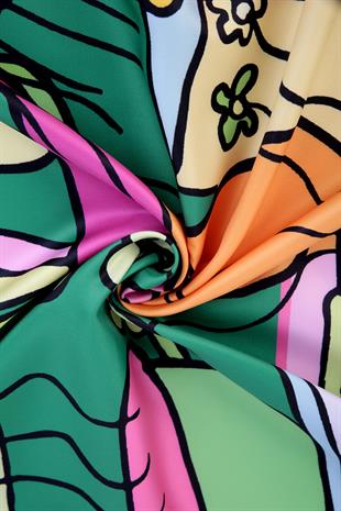 Nemesis Twill Scarf Green