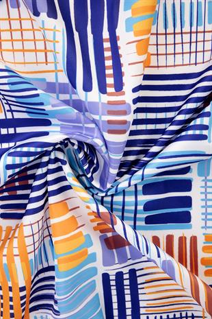 Nes Twill Scarf Beyaz