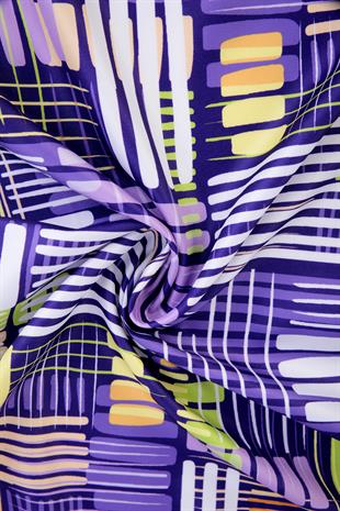 Nes Twill Scarf Purple