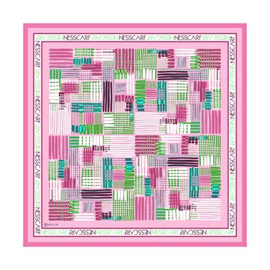 Nes Twill Scarf Pink