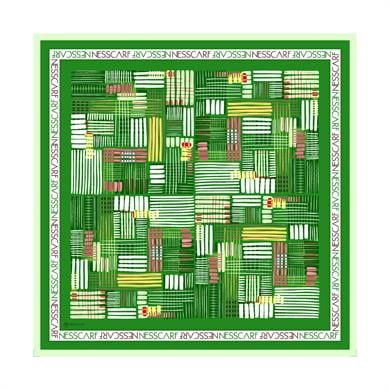 Nes Twill Scarf Green