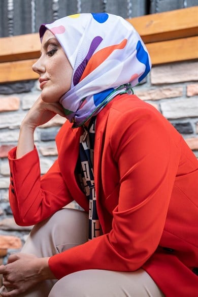 Aldina Twill Scarf Lilac