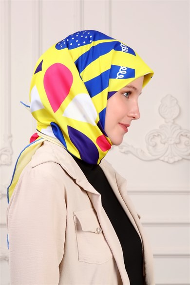 Bee You Twill Scarf Yellow