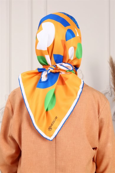 Bee You Twill Scarf Orange