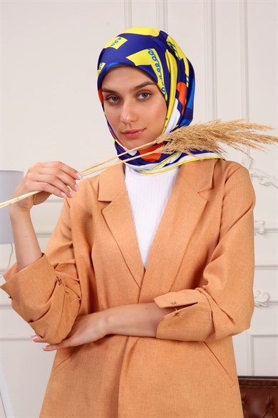 Bee You Twill Scarf Sax