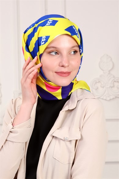 Bee You Twill Scarf Yellow