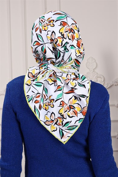 Caliope Twill Scarf Yellow