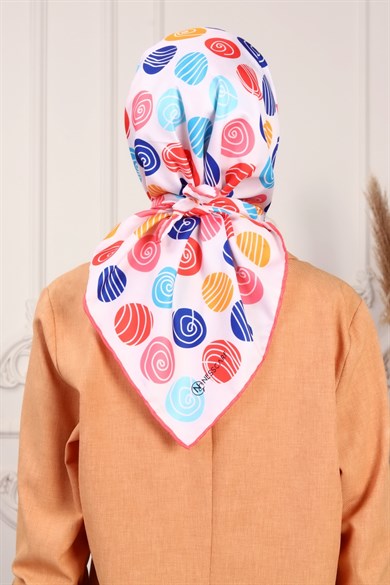 Dora Twill Scarf Powder