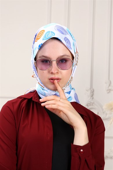 Dora Twill Scarf Orange