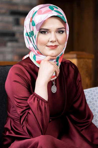 Laura Twill Scarf Pink