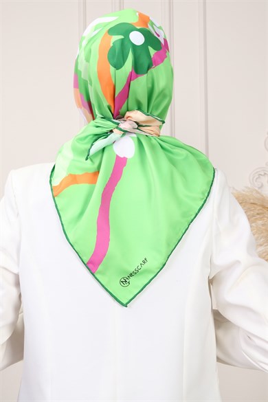 Let It Go Twill Scarf Green