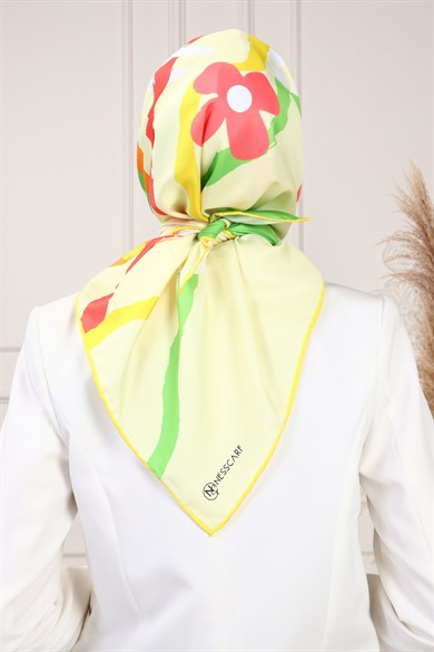 Let It Go Twill Scarf Yellow