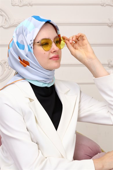 Let It Go Twill Scarf Orange