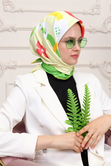 Let It Go Twill Scarf Yellow