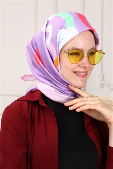 Let It Go Twill Scarf Lilac