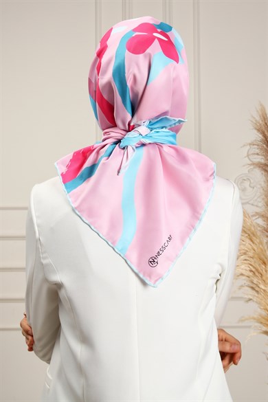 Let It Go Twill Scarf Pink