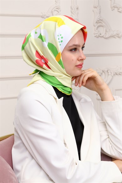 Let It Go Twill Scarf Yellow