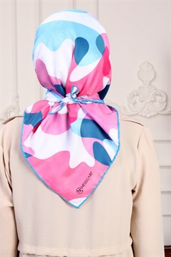 Lia Twill Scarf Açık Blue