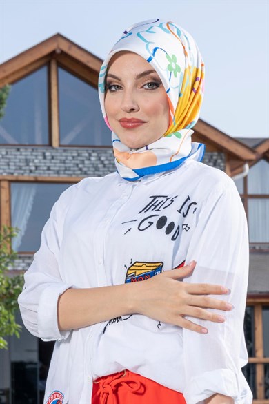 Lost Twill Scarf Mink