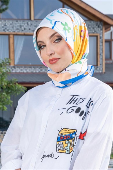 Lost Twill Scarf Mink