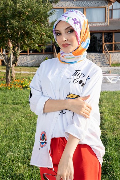 Lost Twill Scarf Lilac