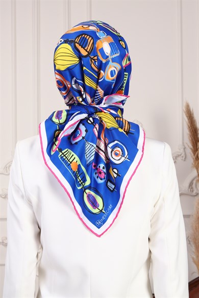 Mathilda Twill Scarf Sax