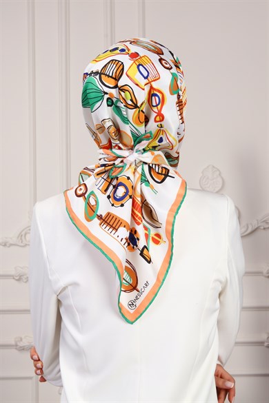 Mathilda Twill Scarf Mink